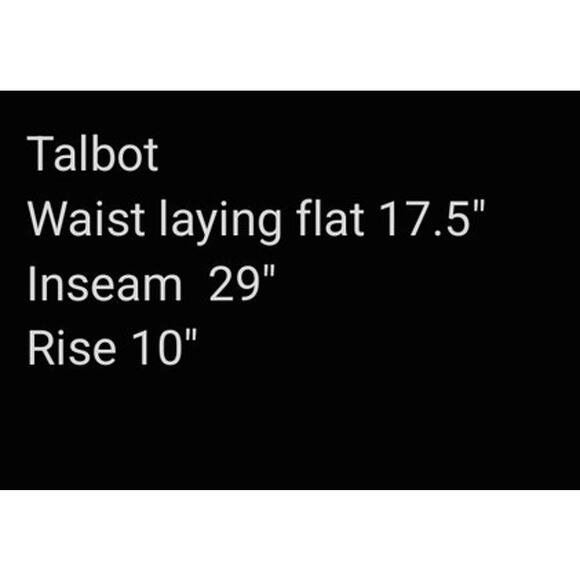 RSVP By Talbots Novelty Swan Pants Black Dress Pants High-Rise Straight Size 12 - Picture 10 of 12